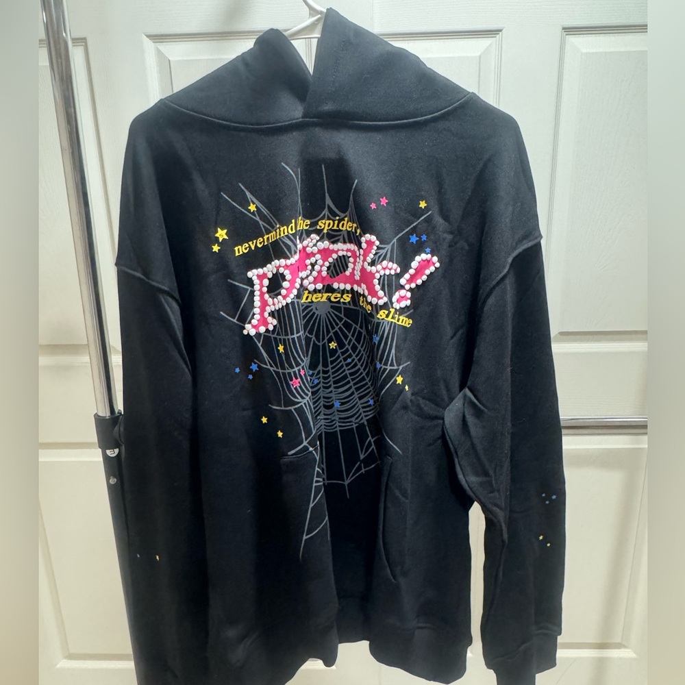 Sp5der p*nk hoodie